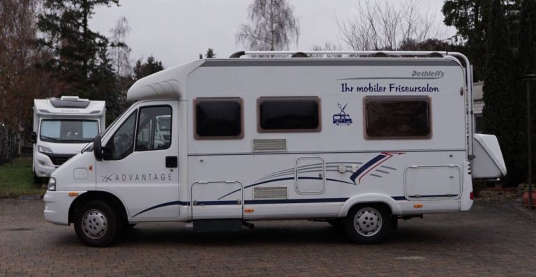 Das Haarmobil von außen